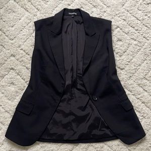Express Sleeveless Blazer